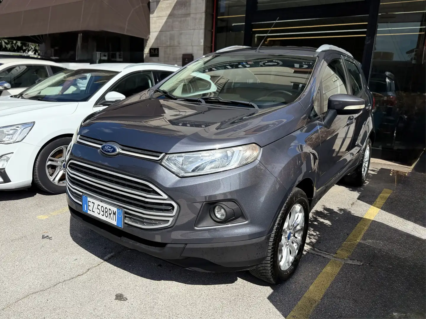 Ford EcoSport EcoSport 2014 1.5 tdci Titanium 90cv Grau - 1