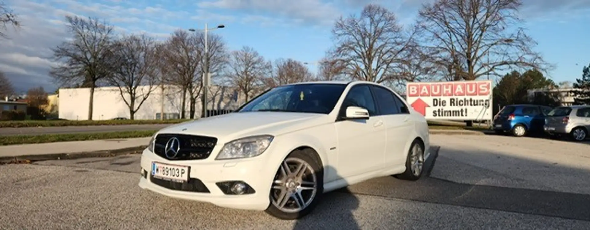 Mercedes-Benz C 180 CGI Avantgarde/AMG-Paket/Sehr gute Ausstattung/ Weiß - 1