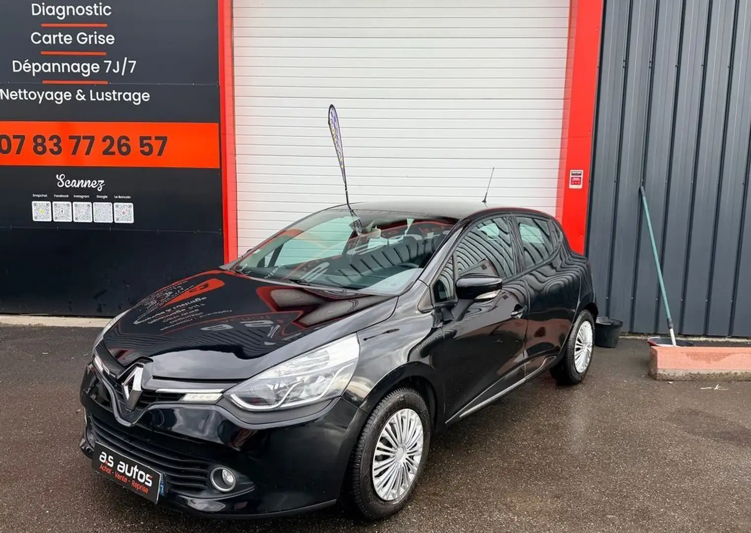 Renault Clio IV 1.5 DCI 90 CV R-LINK CLIM AUTO GPS - Noir - 2