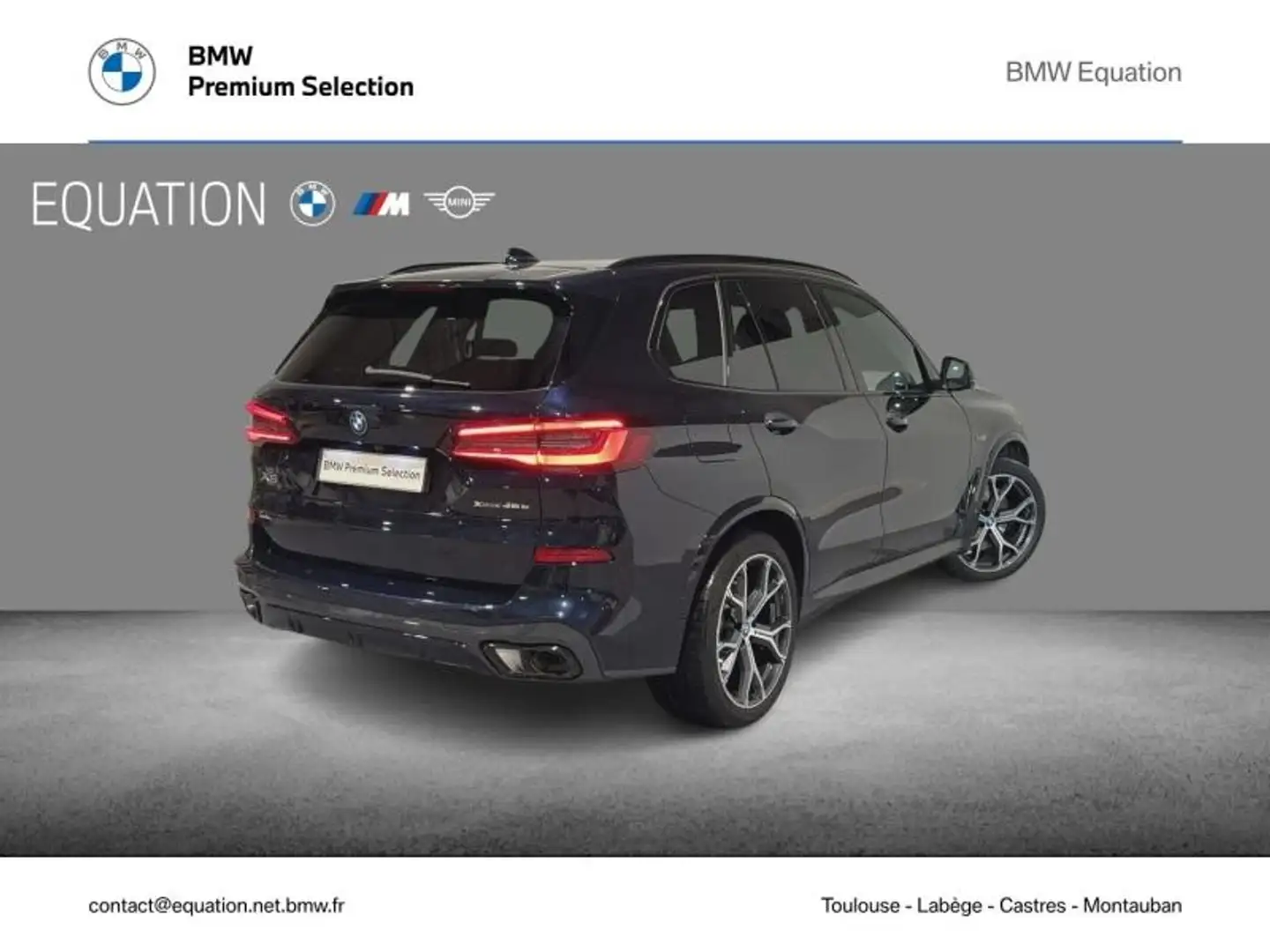 BMW X5 xDrive45e 394ch M Sport 17cv Noir - 2