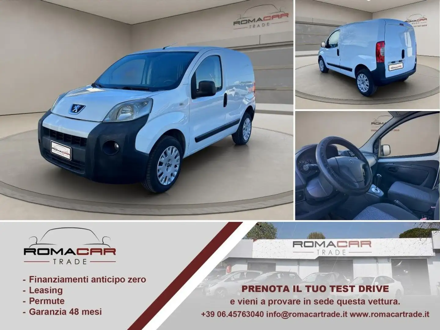 Peugeot Bipper 1.4 HDi 70CV  automatic Furgone Blanco - 1
