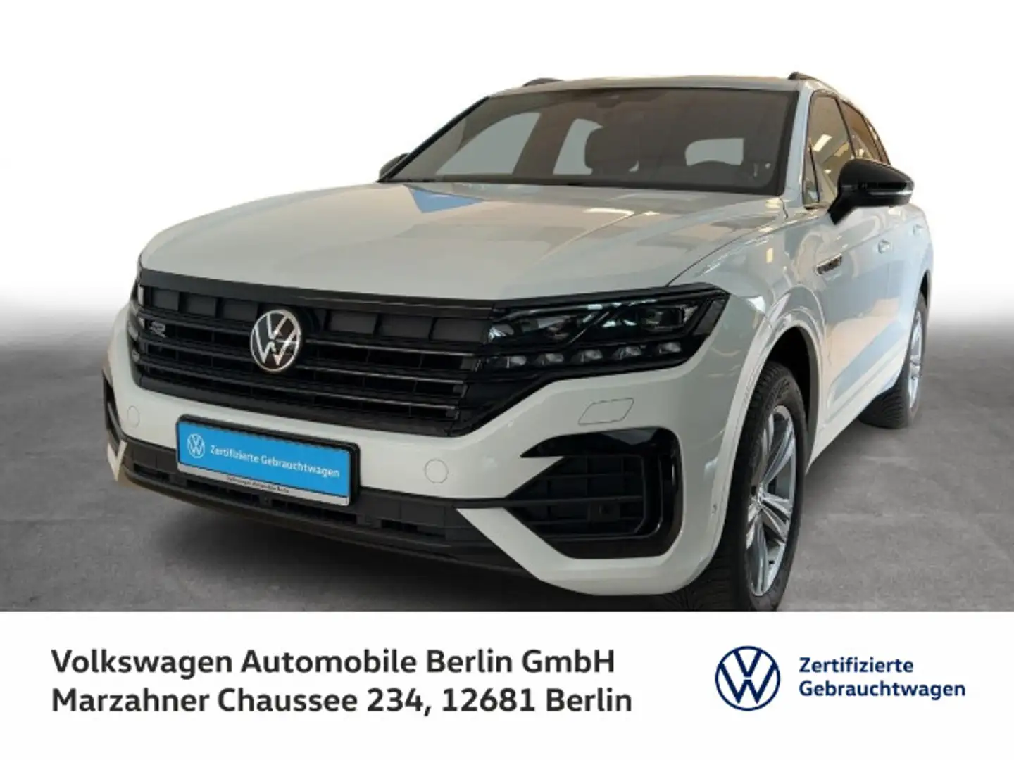 Volkswagen Touareg 3.0 V6 TDI DSG R-Line 4Motion Pano Navi Blanc - 1