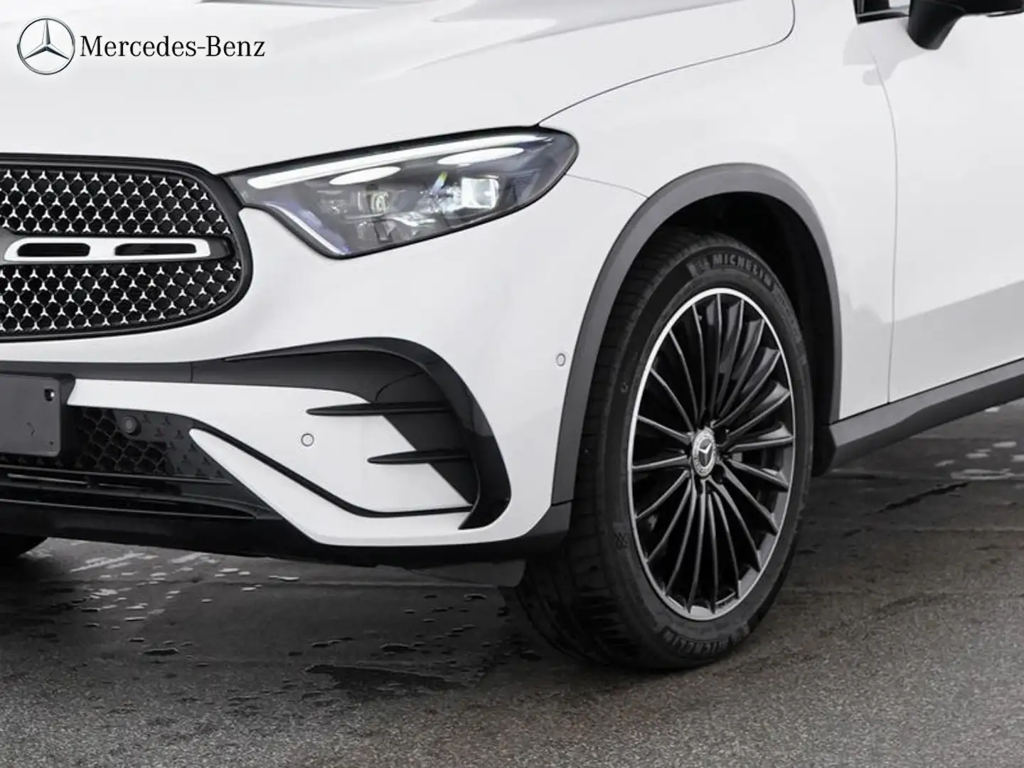 Mercedes-Benz GLC 450 d 4M AMG Night+MBUX+360°+Pano+AHK+HUD Weiß - 2