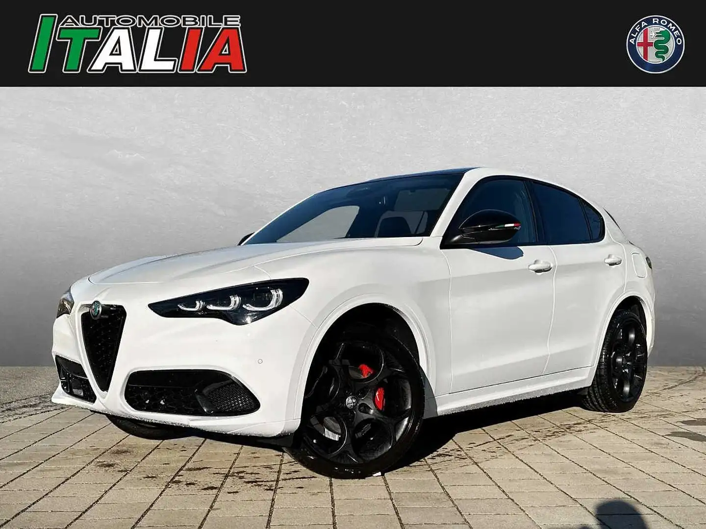 Alfa Romeo Stelvio Tributo Italiano 2.0 Turbo Q4 Weiß - 1