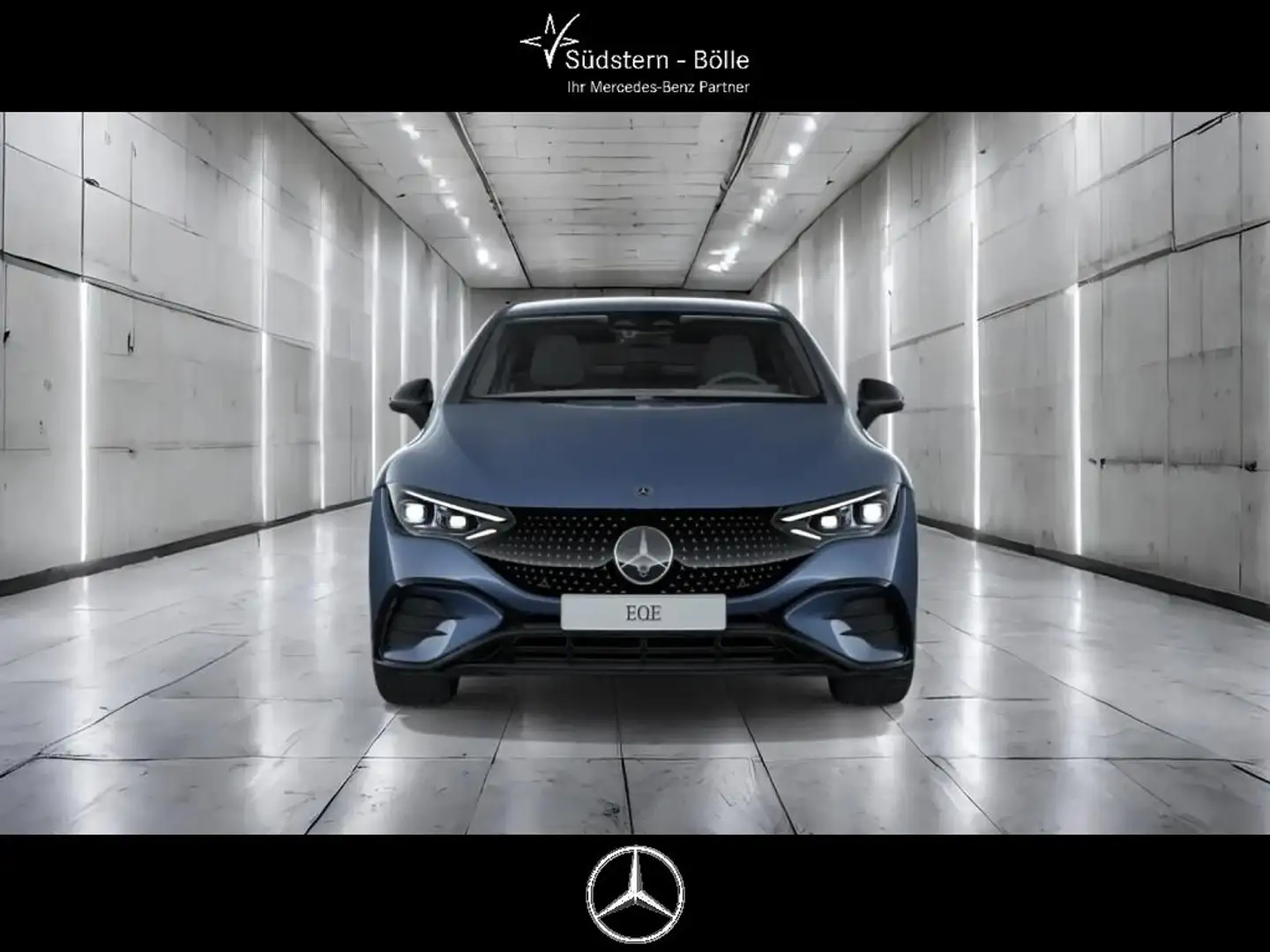 Mercedes-Benz EQE 350 AMG+NIGHT+HAL+DISTR.+MEM.+BURM.+DIG.-L.+ Bleu - 2