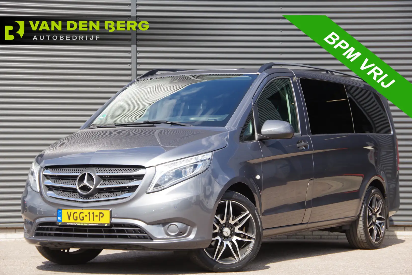 Mercedes-Benz Vito 116 CDI L2 DC-5P, MARGE, AUT. LED, TREKHAAK, CAMER Grijs - 1