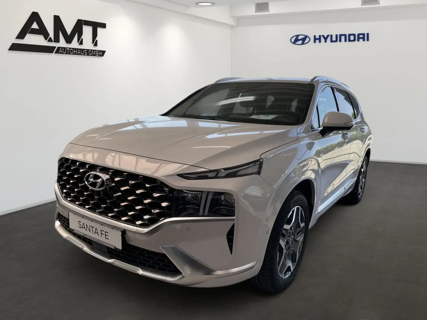 Hyundai SANTA FE 1.6 T-GDI Signature Hybrid 2WD 5-Sitz Weiß - 1