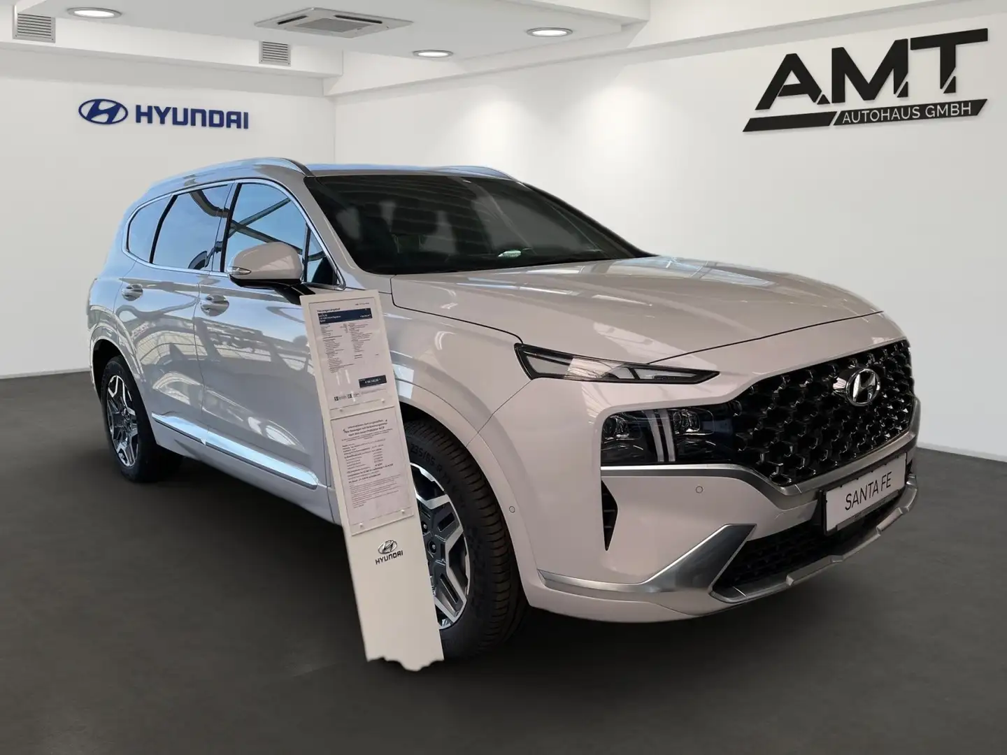 Hyundai SANTA FE Santa Fe 1.6 T-GDI Signature Hybrid 2WD 5-Sitz Blanc - 2