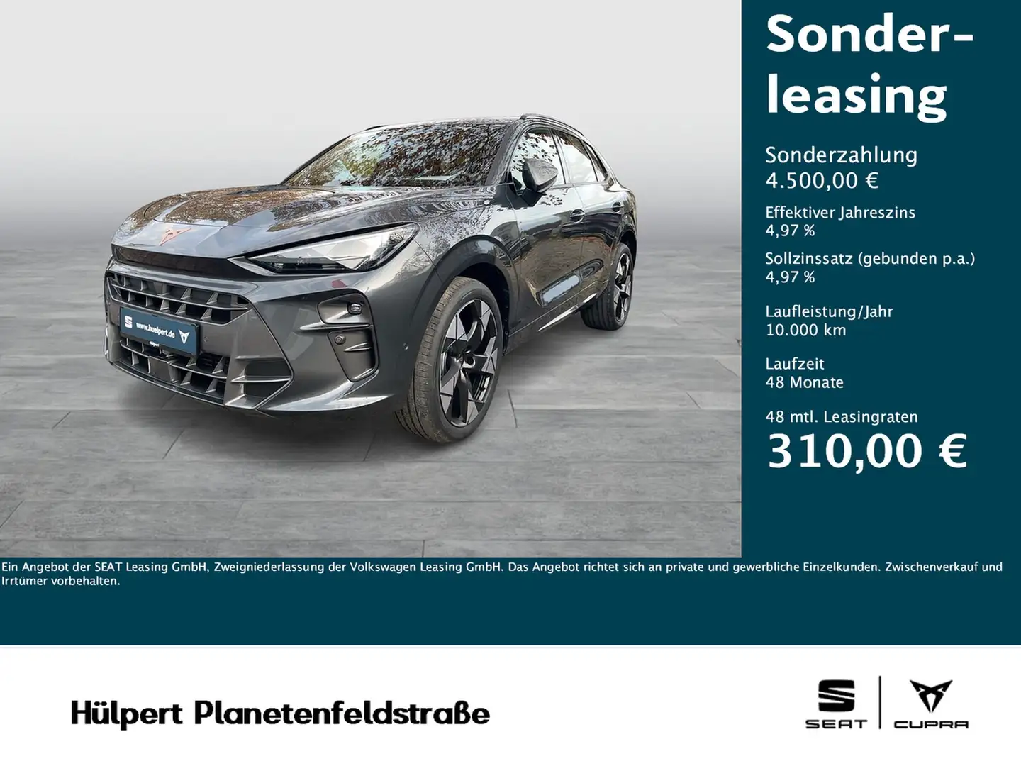 CUPRA Terramar 1.5 DSG MATRIX HUD 20LM NAV ACC DCC Gris - 1