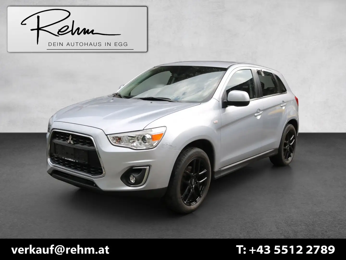 Mitsubishi ASX 1,6 DI-D LP 4WD Invite Zilver - 1