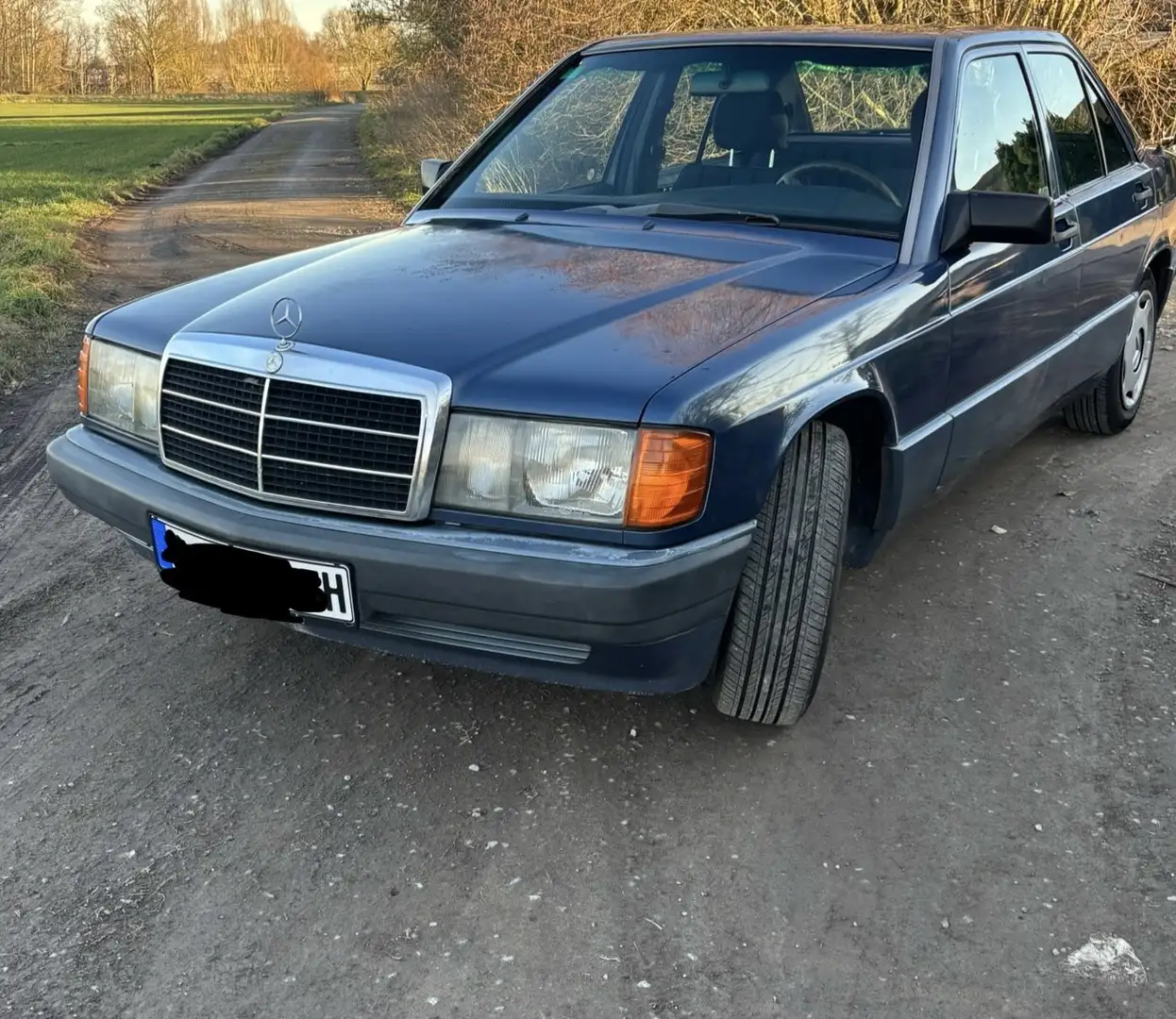 Mercedes-Benz 190 D 2.5 Oldtimer H-Zulassung Blau - 2