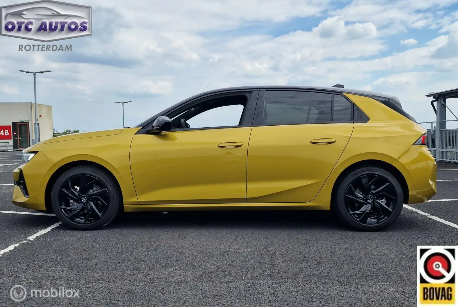 Opel Astra 1.2 GS Line Turbo Bi-Color AUTOMAAT - STOEL/STUUR Geel - 2