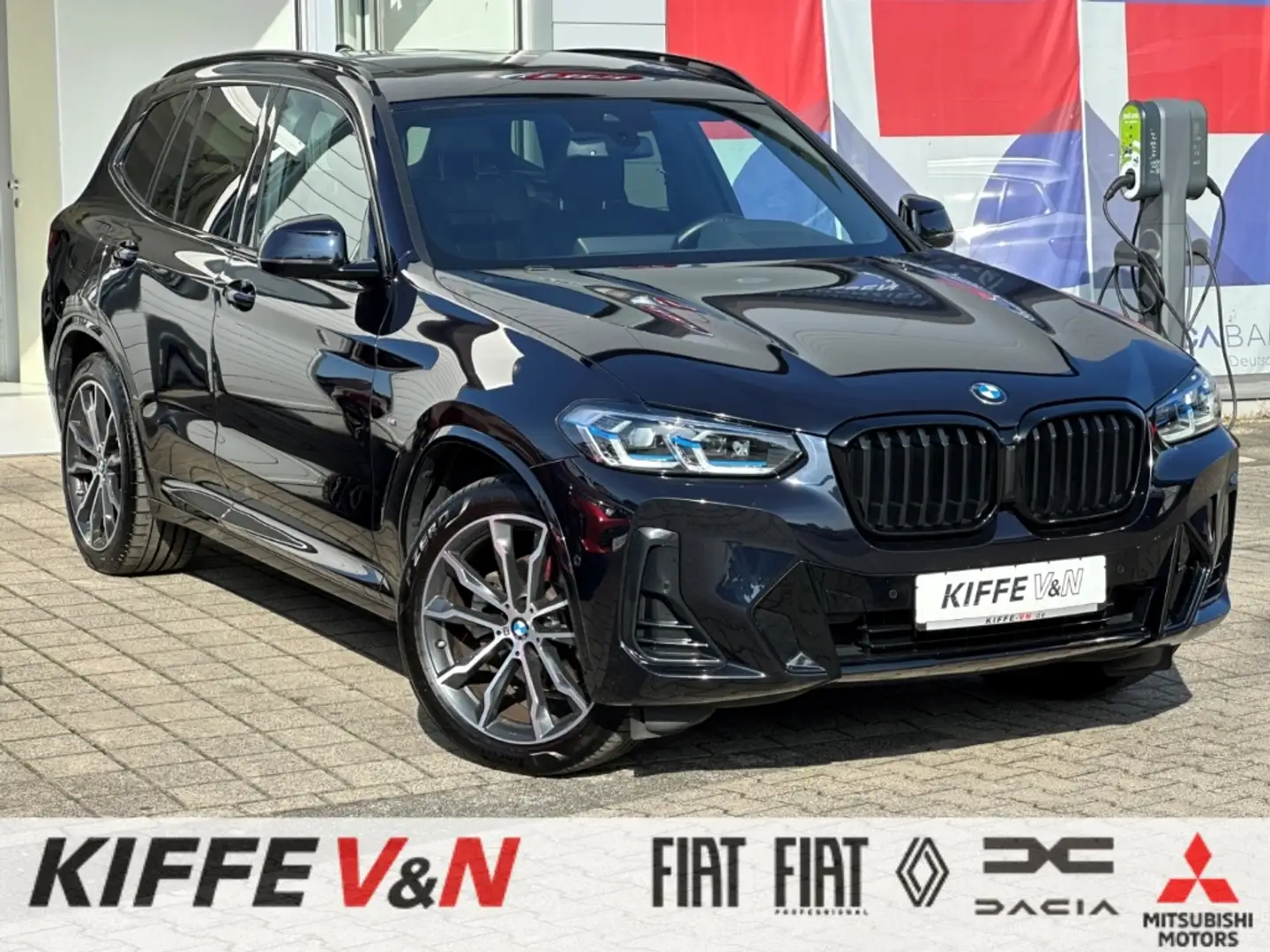 BMW X3 xD M-SPORT PANO HUD PA H/K LASER AHK MEMORY Schwarz - 1