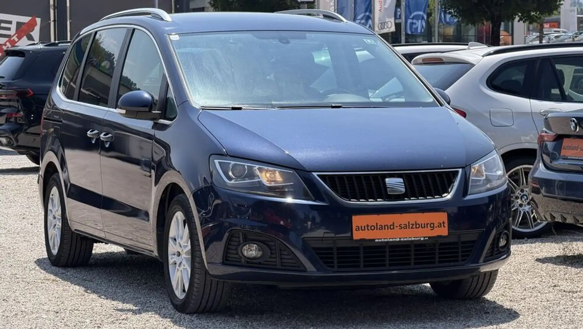 SEAT Alhambra 7 Sitzer Neues Pickerl Rückfahrkamera Blau - 1