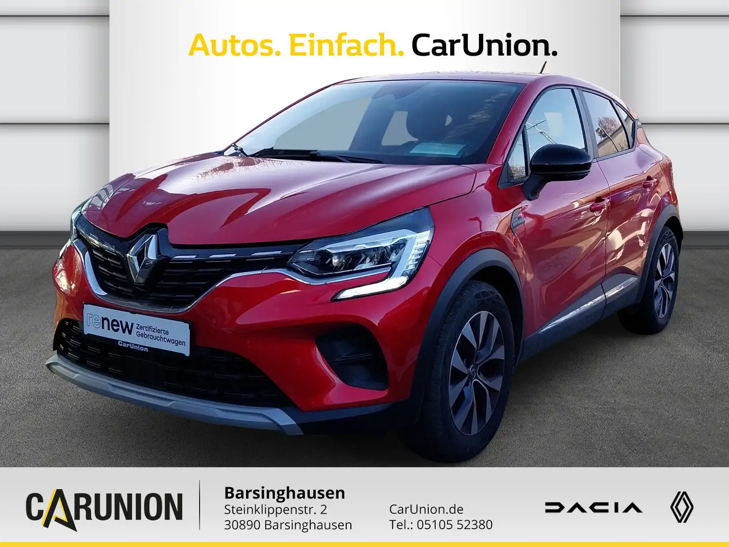 Renault Captur EXPERIENCE TCe 100 Rot - 1
