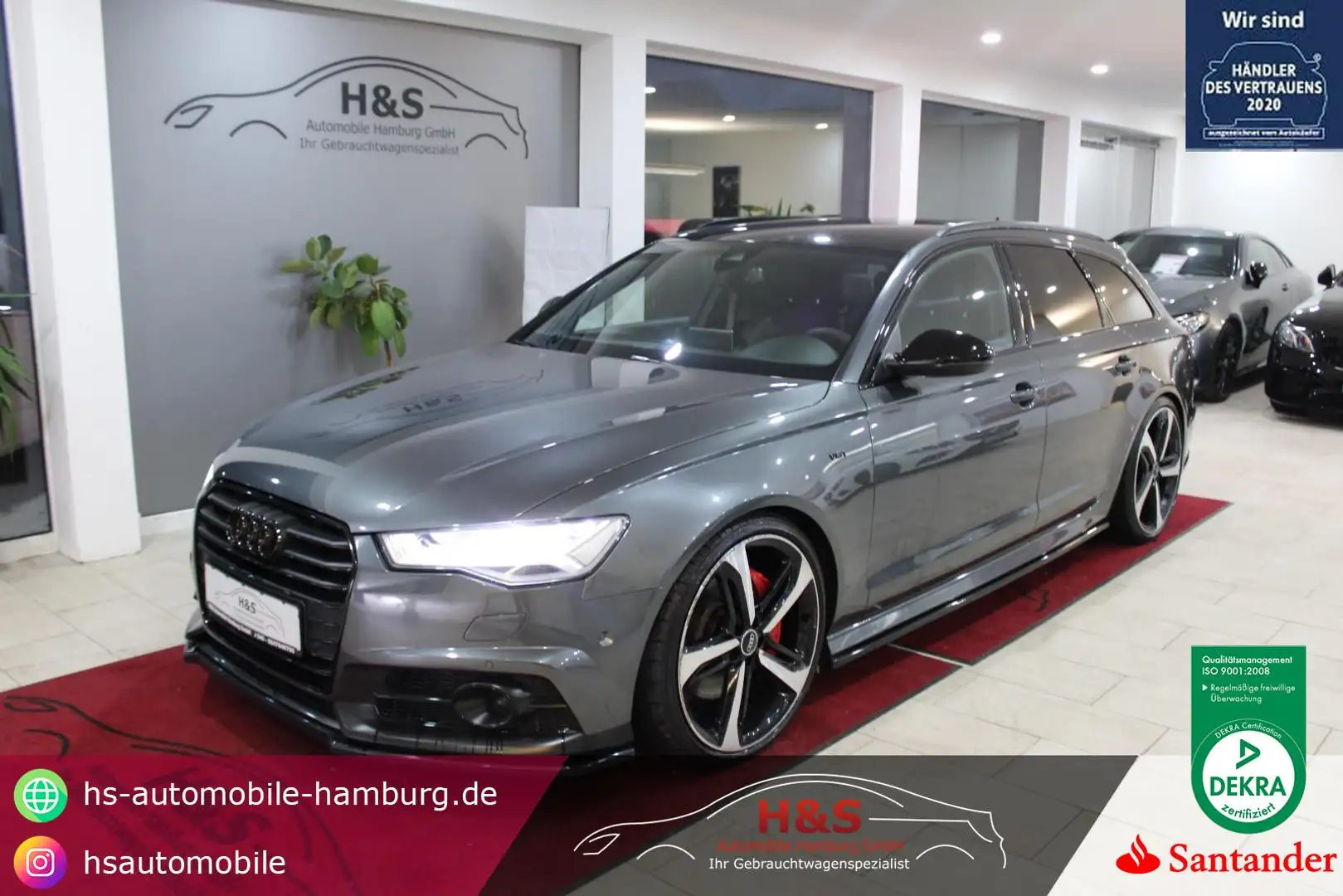 Audi A6 Avant 3.0 TDI quattro tiptronic Competition *LED*A Gris - 1