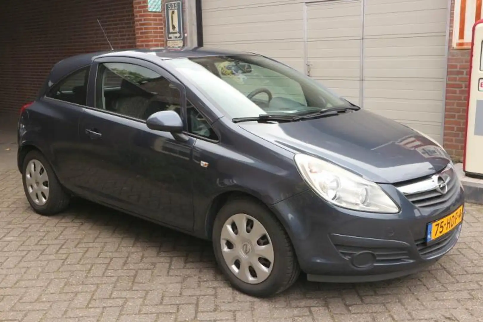 Opel Corsa 1.2-16V Business nette en goede auto cruise contro Gris - 1