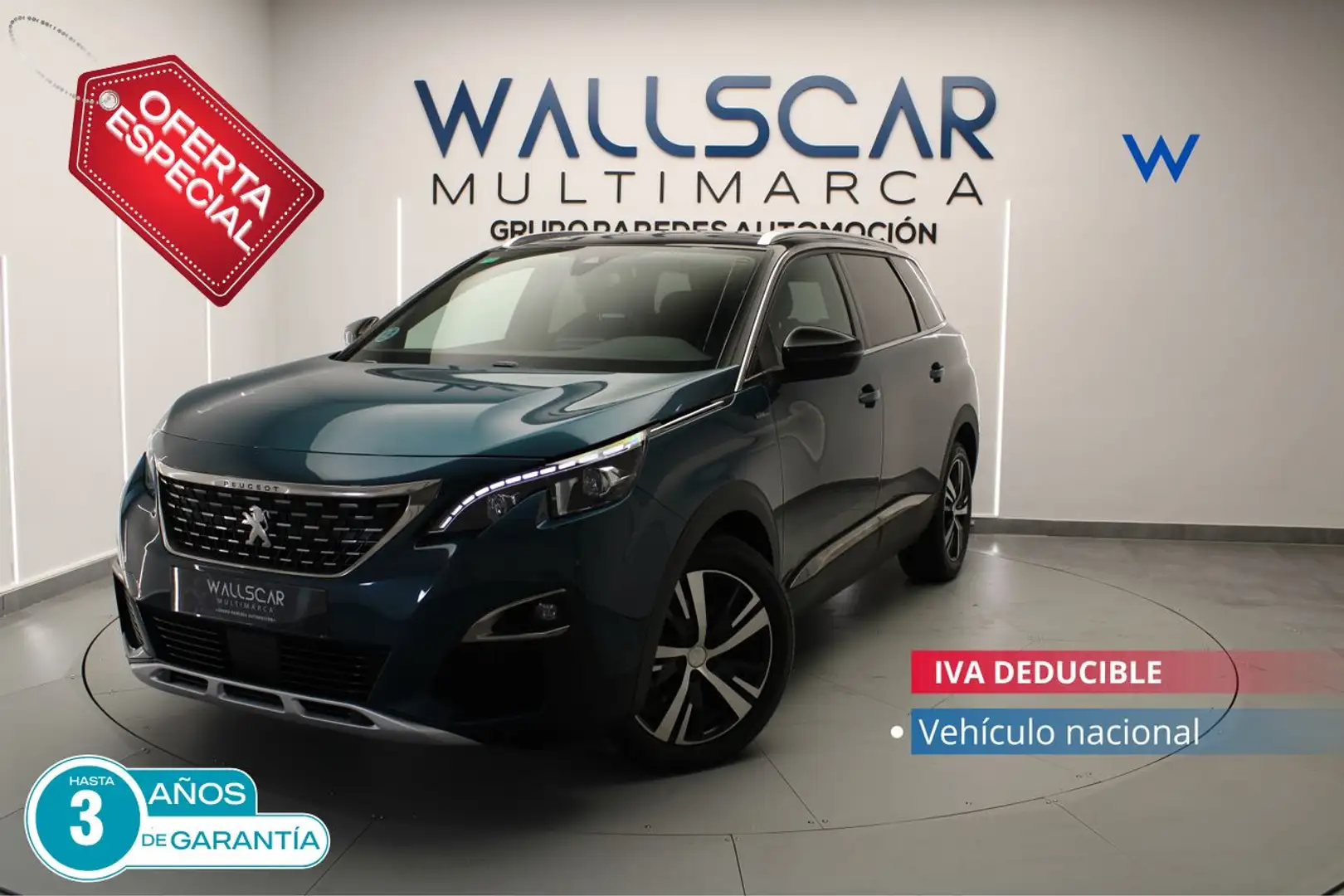 Peugeot 5008 GT Line 1.5L BlueHDi 96kW (130CV) S&S Vert - 1