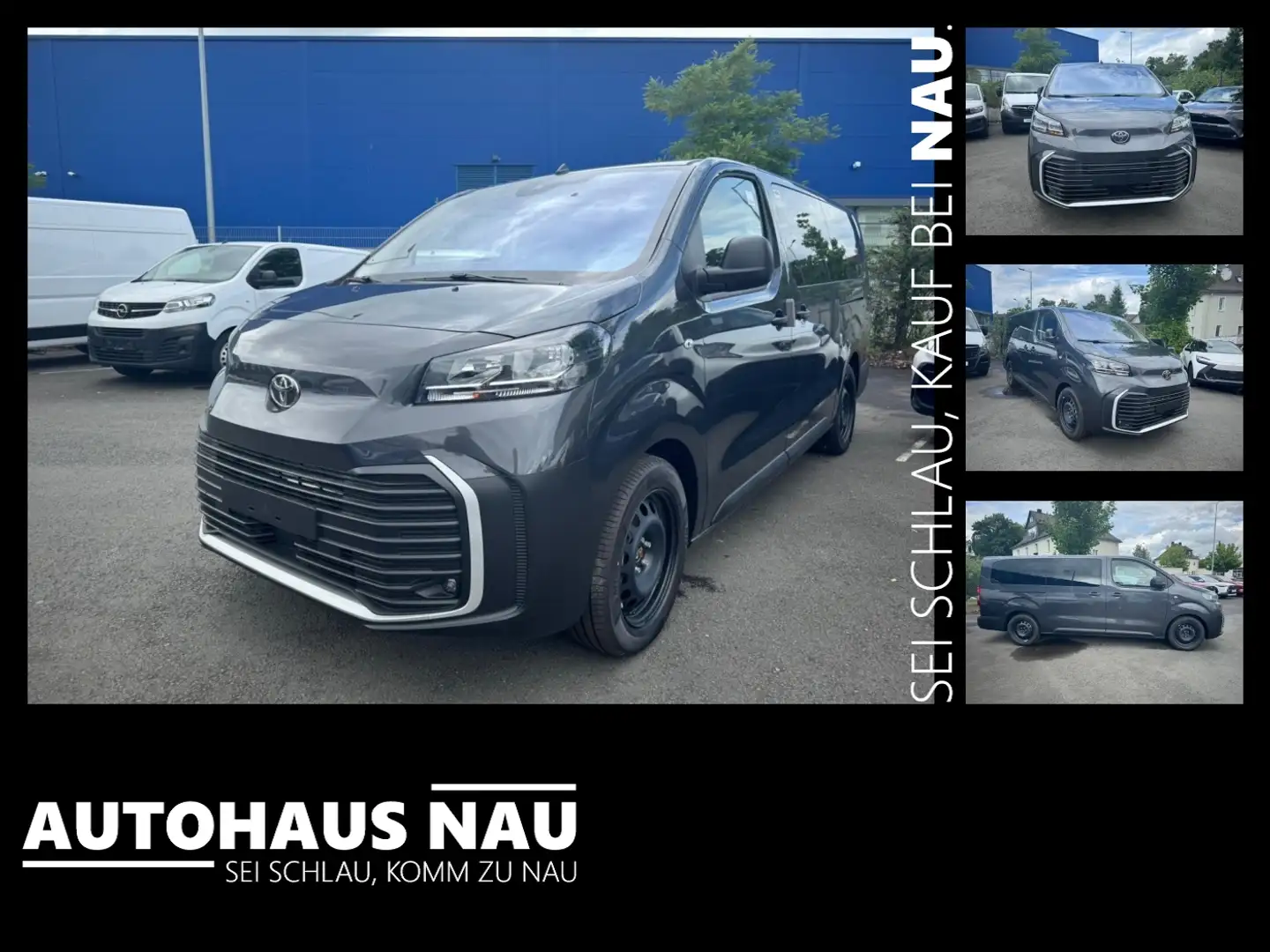 Toyota Proace Verso 2.0 D-4D L2 S/S Comfort 9-Sitzer Grau - 1