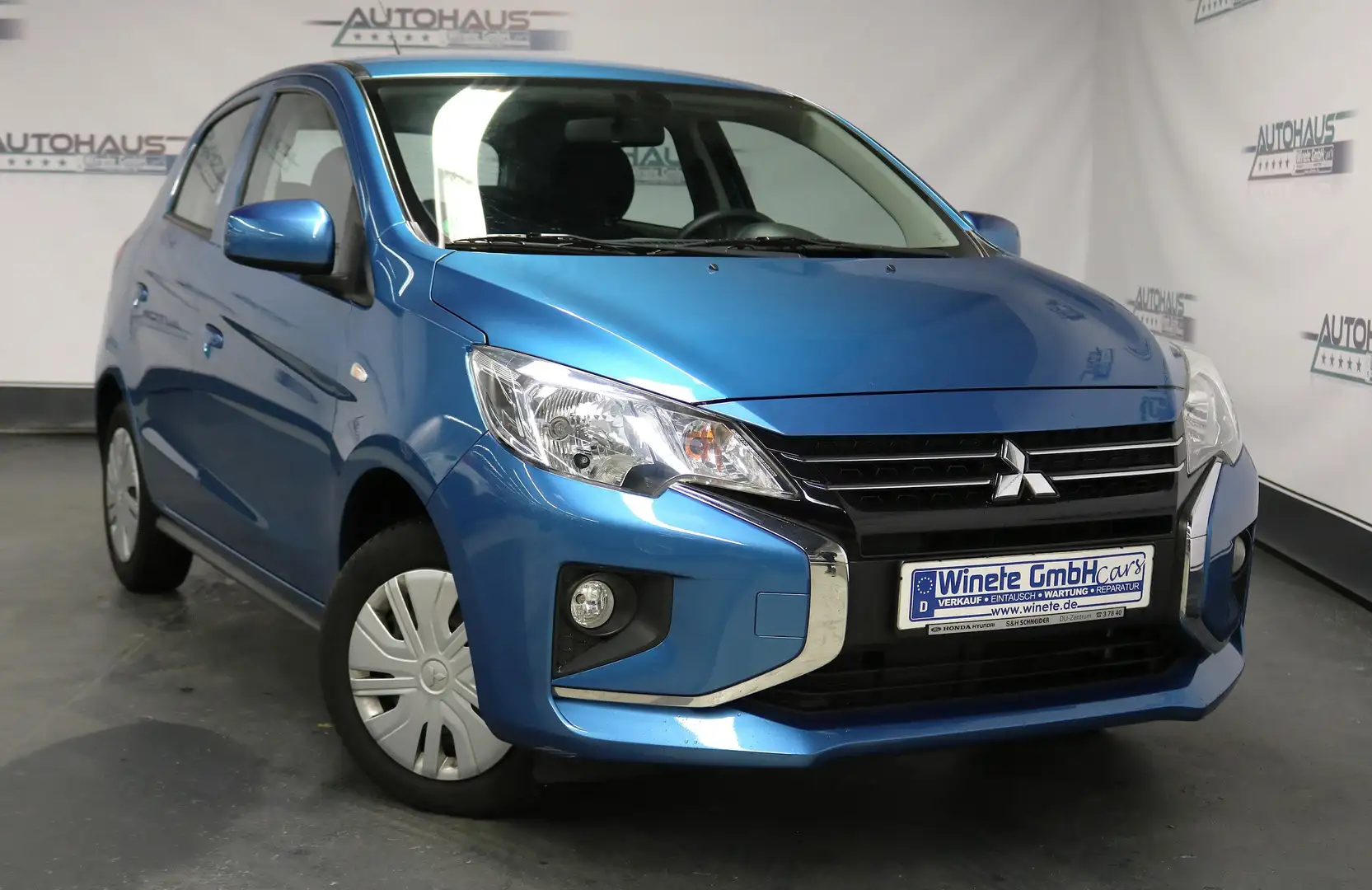 Mitsubishi Space Star Plus 1.2*1HAND*DAB*Bluetooth*AllwetterR*KLIMA*uvm Blau - 1