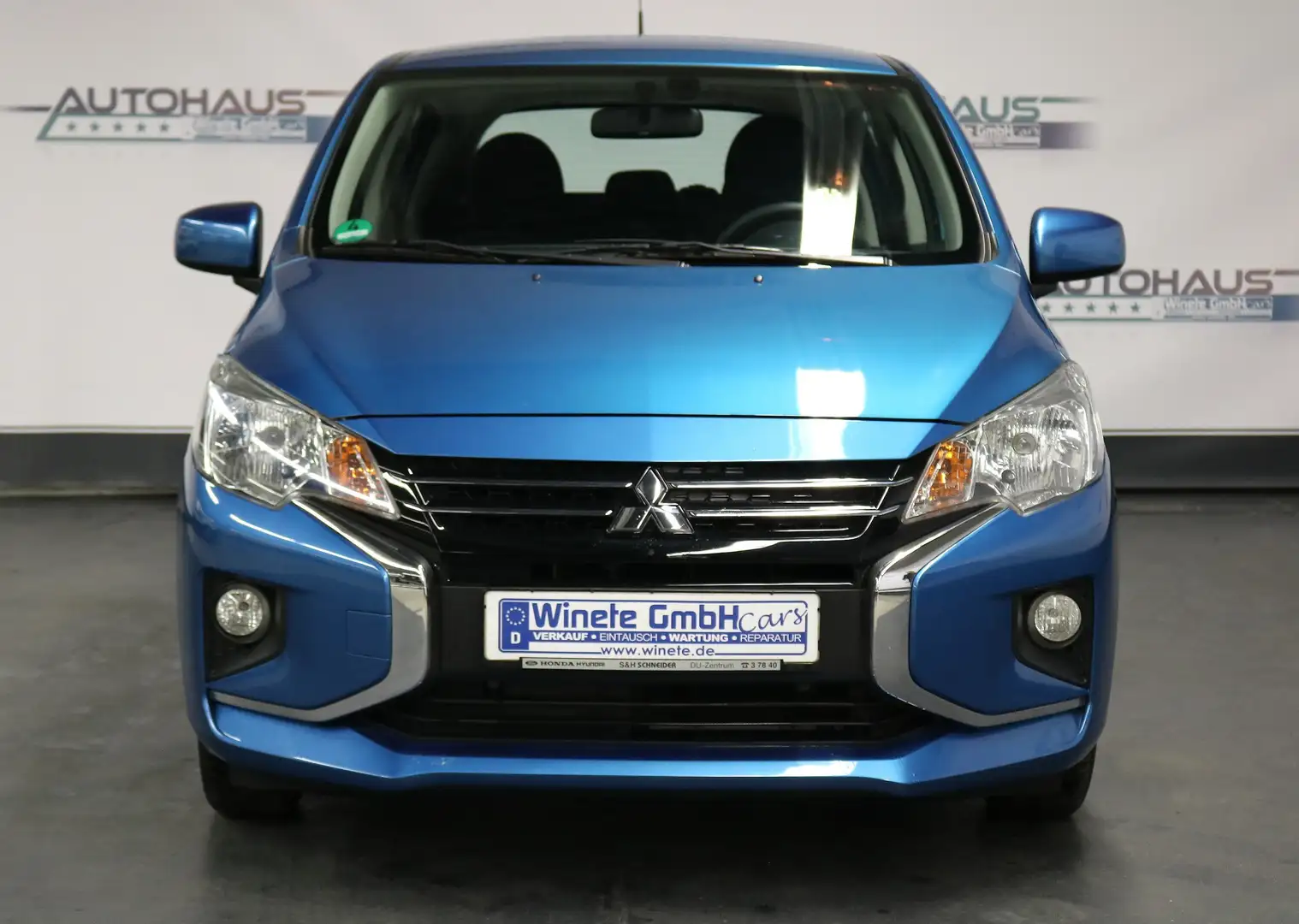 Mitsubishi Space Star Plus 1.2*1HAND*DAB*Bluetooth*AllwetterR*KLIMA*uvm Blau - 2
