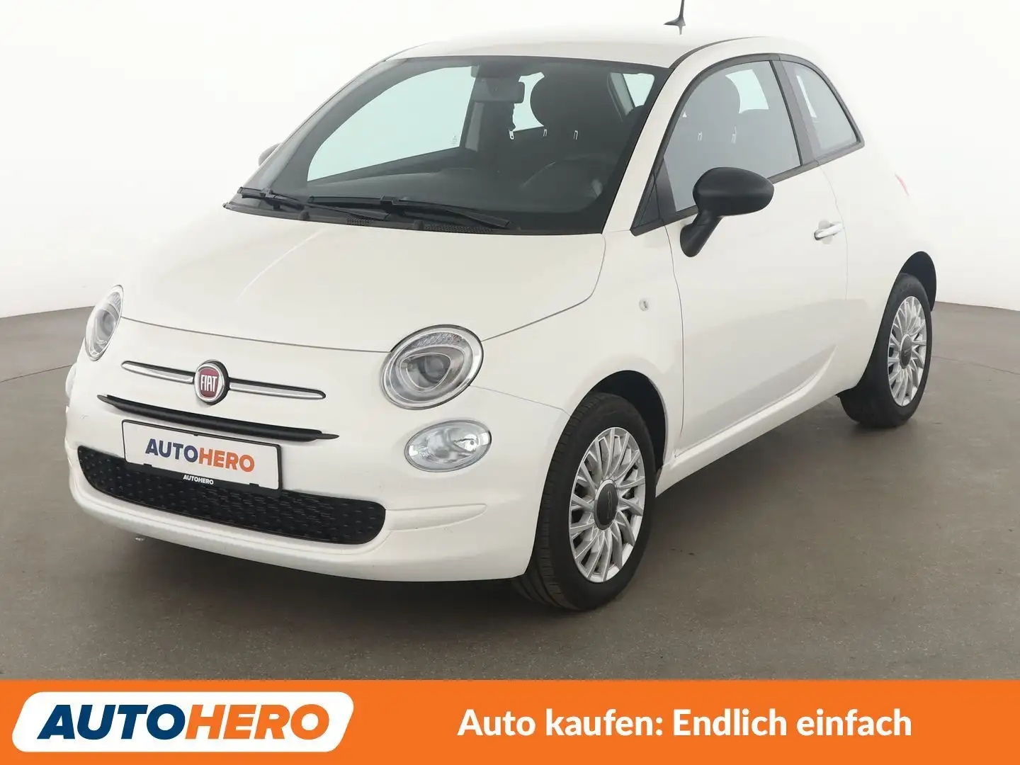 Fiat 500 1.0 Mild-Hybrid*KLIMA*TEMPO*WENIG-KM* Weiß - 1