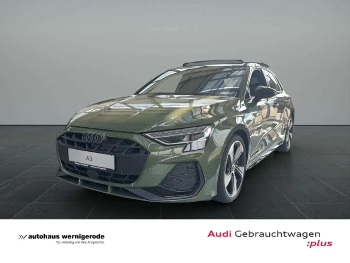 Audi A3 Sportback S line 35 TFSI 110(150) kW(PS) S tronic Grün - 1