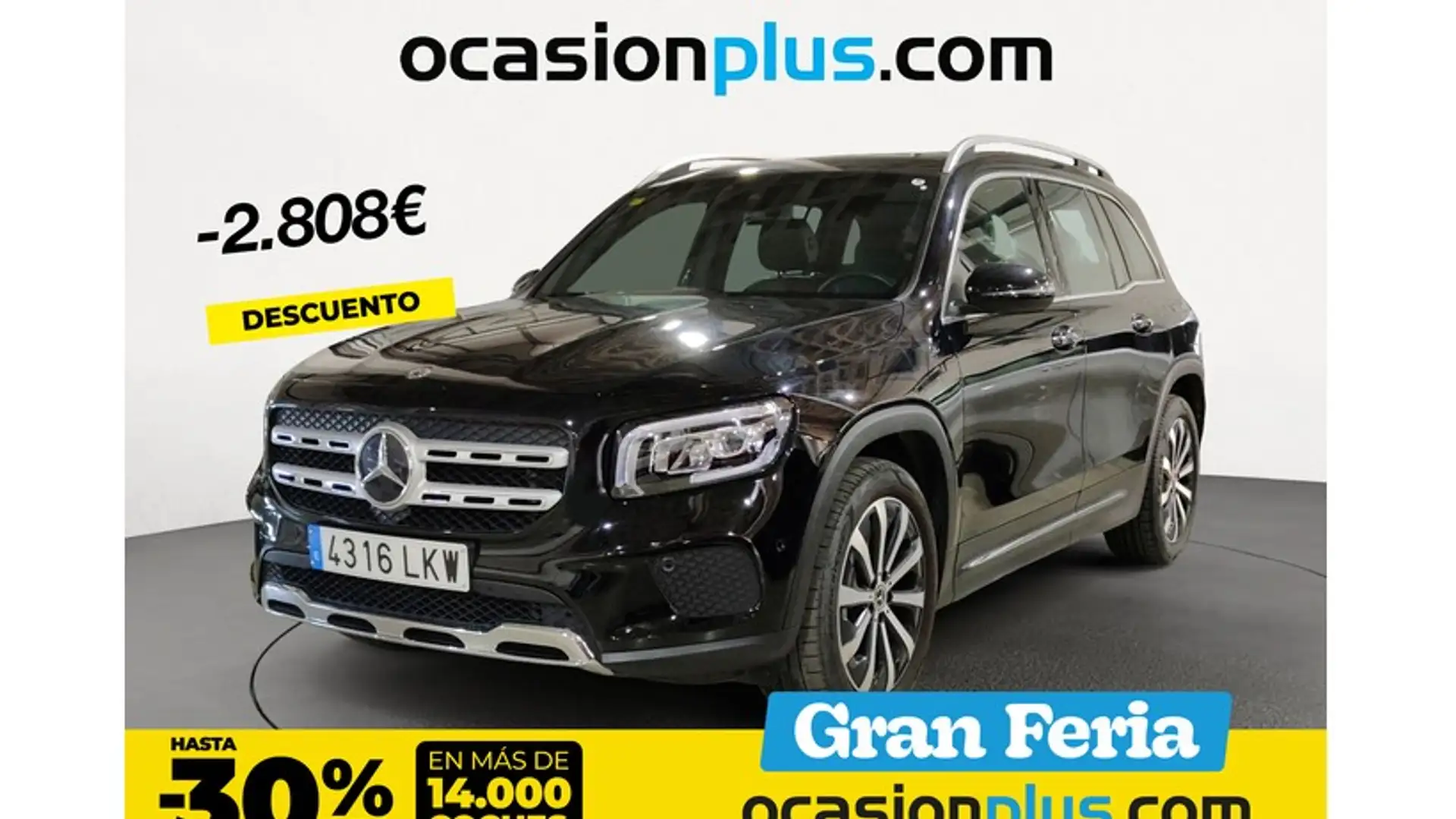 Mercedes-Benz GLB 200 200d 8G-DCT Zwart - 1