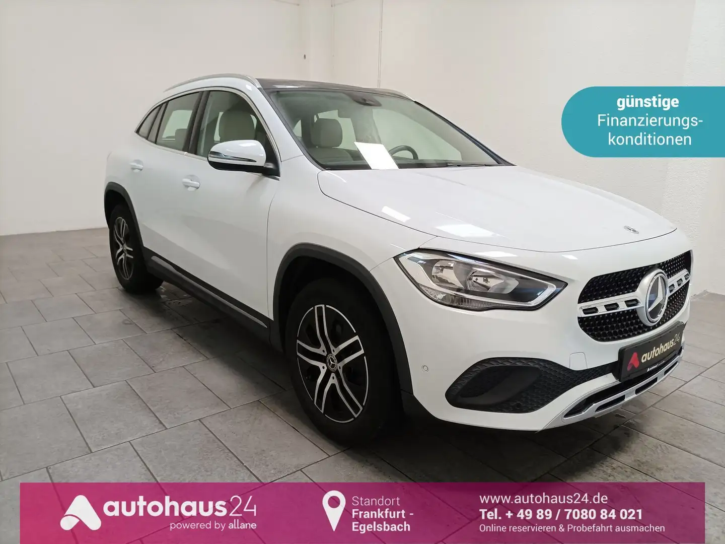 Mercedes-Benz GLA 200 Progressive Navi|CAM|Pano|Sitzhzg. Blanc - 1