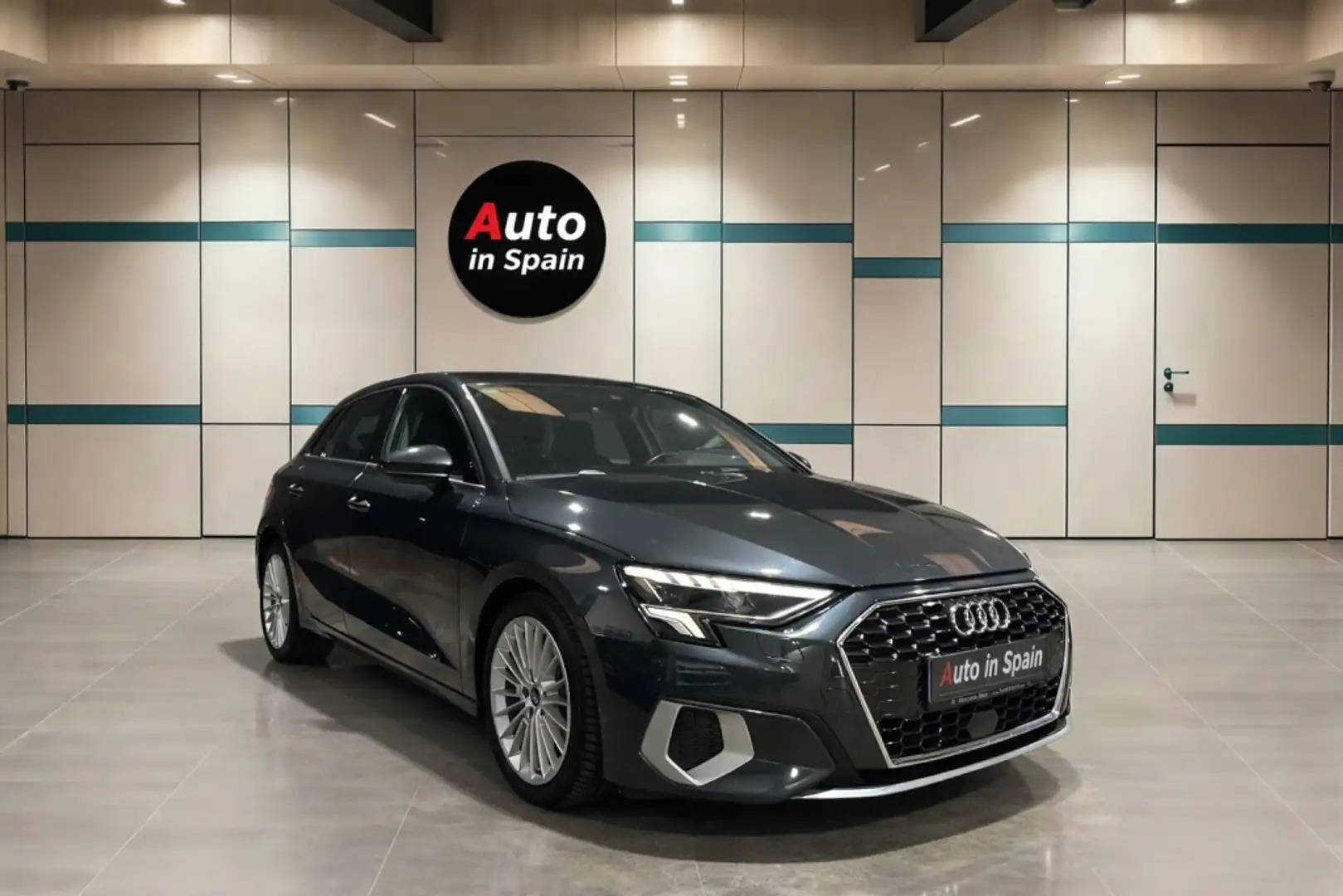 Audi A3 Sportback 35TDI Advanced S tronic Gris - 1
