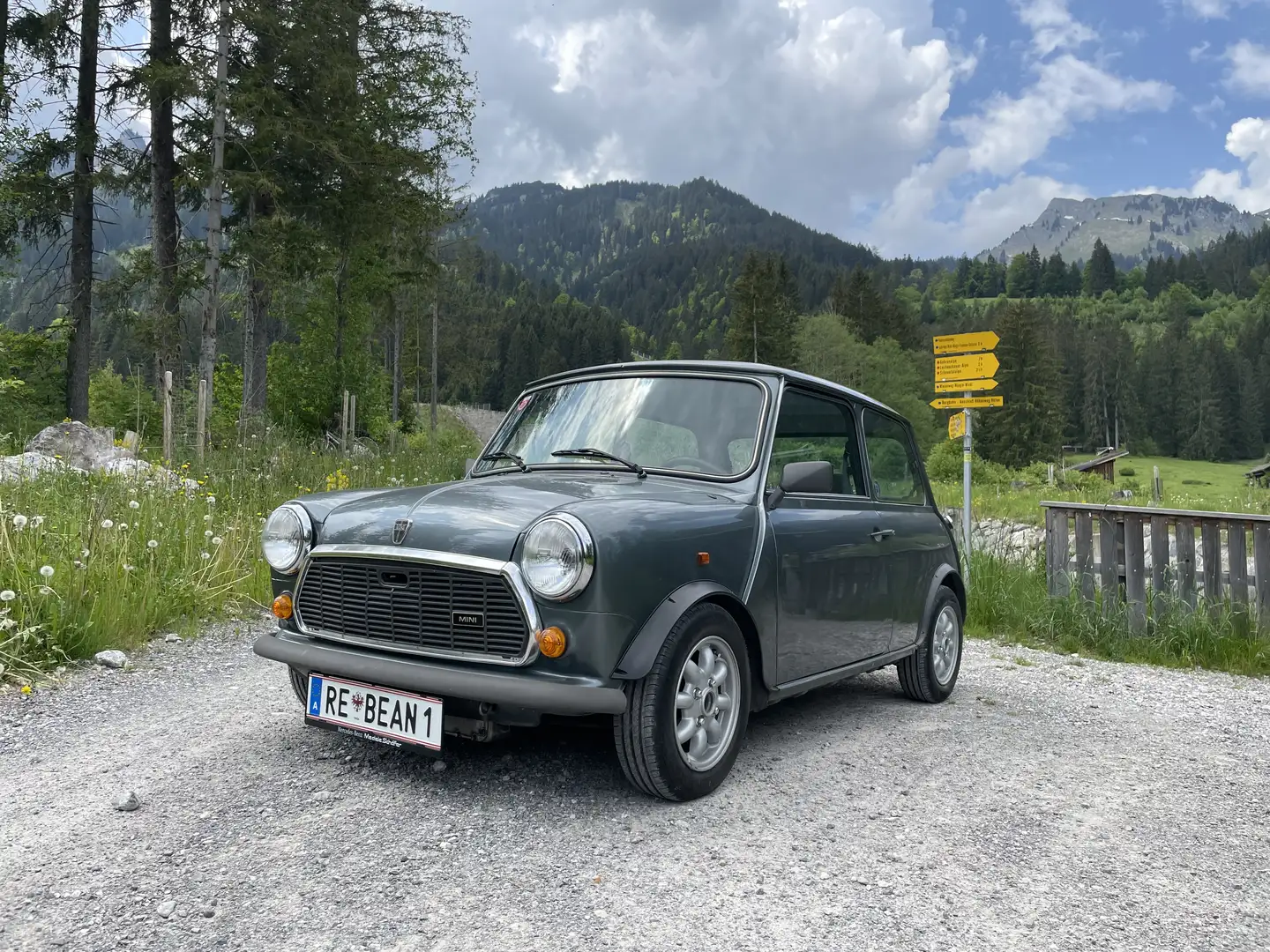 Austin Mini MG Rover Mini Oldtimer H-Zulassung Automatik SELTE Grau - 2