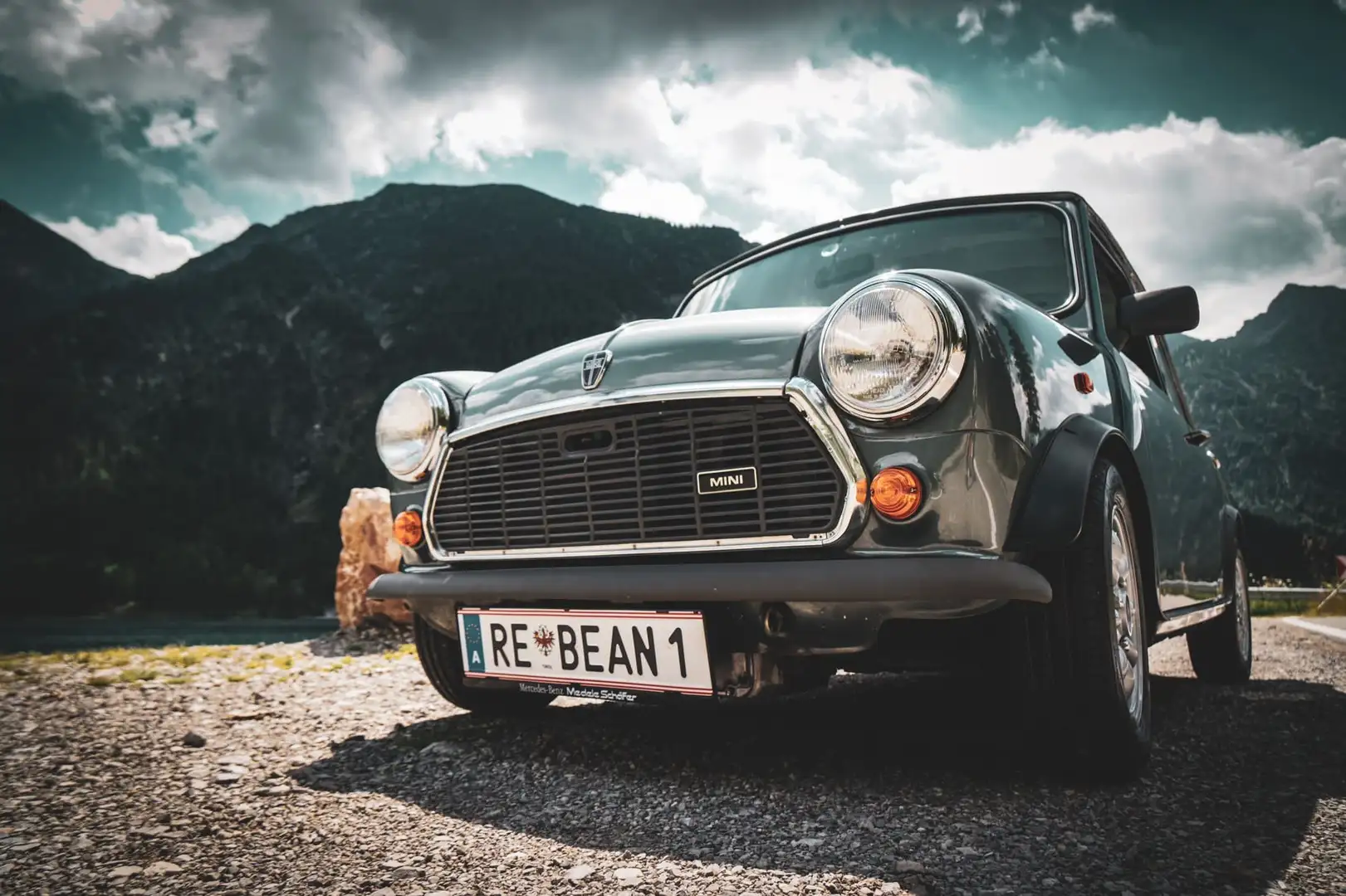 Austin Mini MG Rover Mini Oldtimer H-Zulassung Automatik SELTE Grau - 1