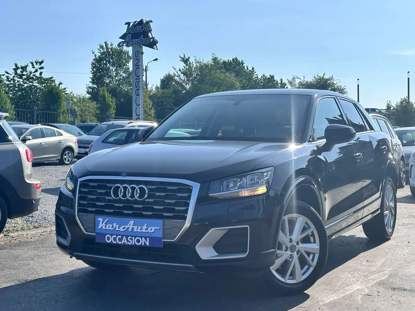 Audi Q2 1.6 TDi sport*CLIM*JANTES* Negro - 1