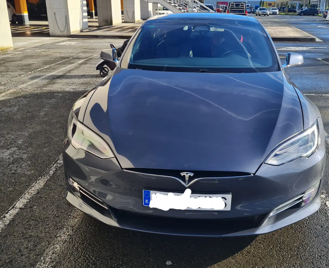 Tesla Model S 100D Gris - 1