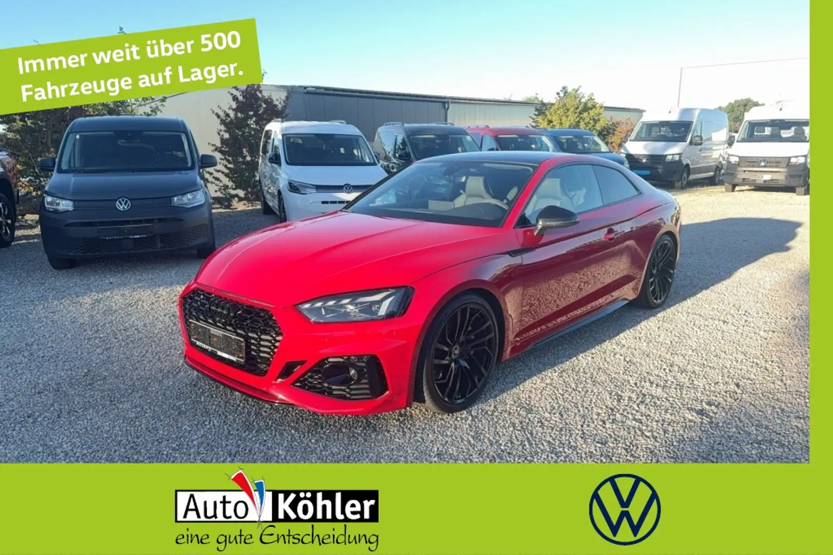 Audi RS5 Sportabgasanlage-RS / Bang & Olufsen, Rot - 1