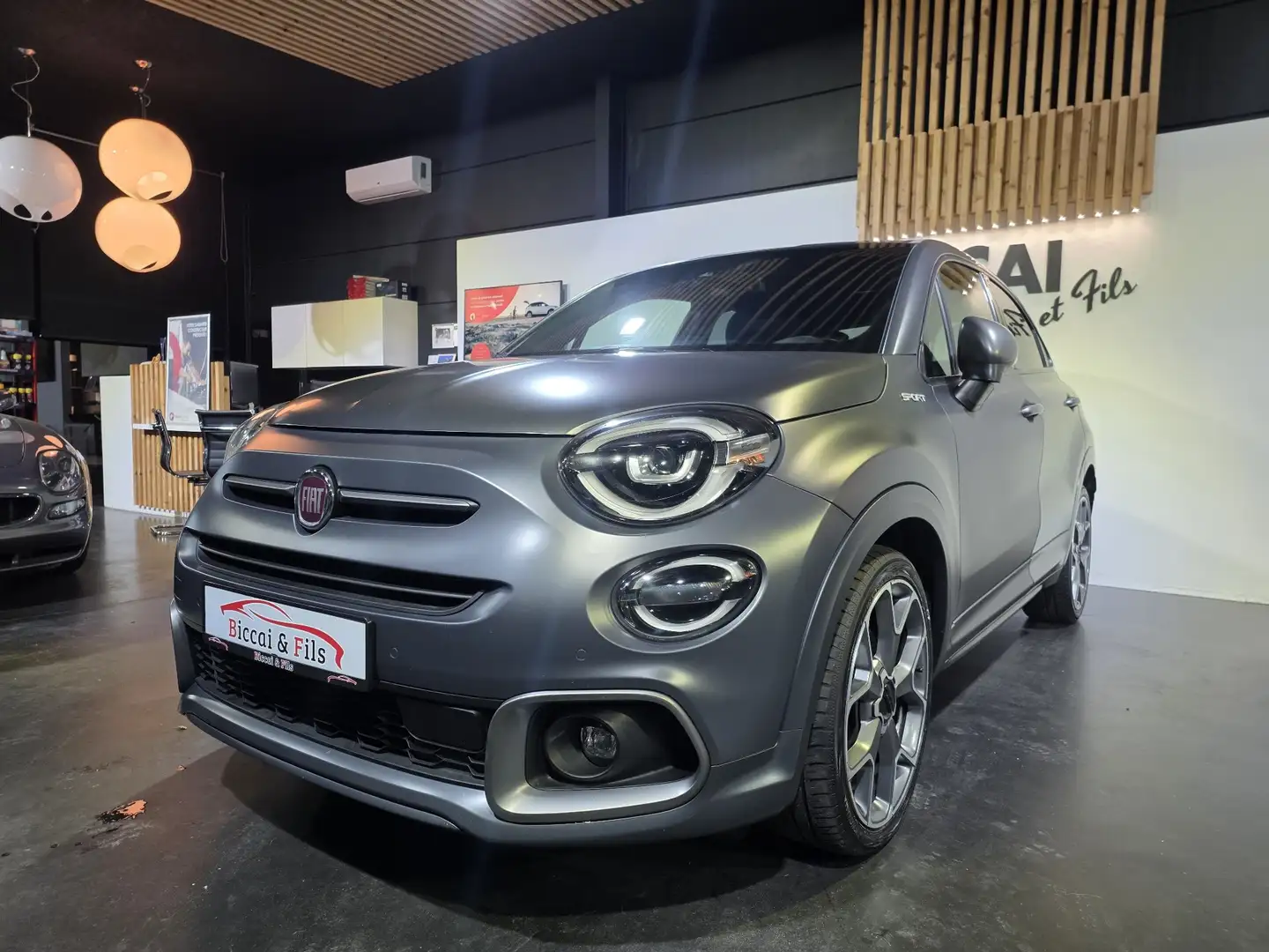 Fiat 500X 1.3 FireFly T4 SuperSport DCT Limited edition Gris - 1
