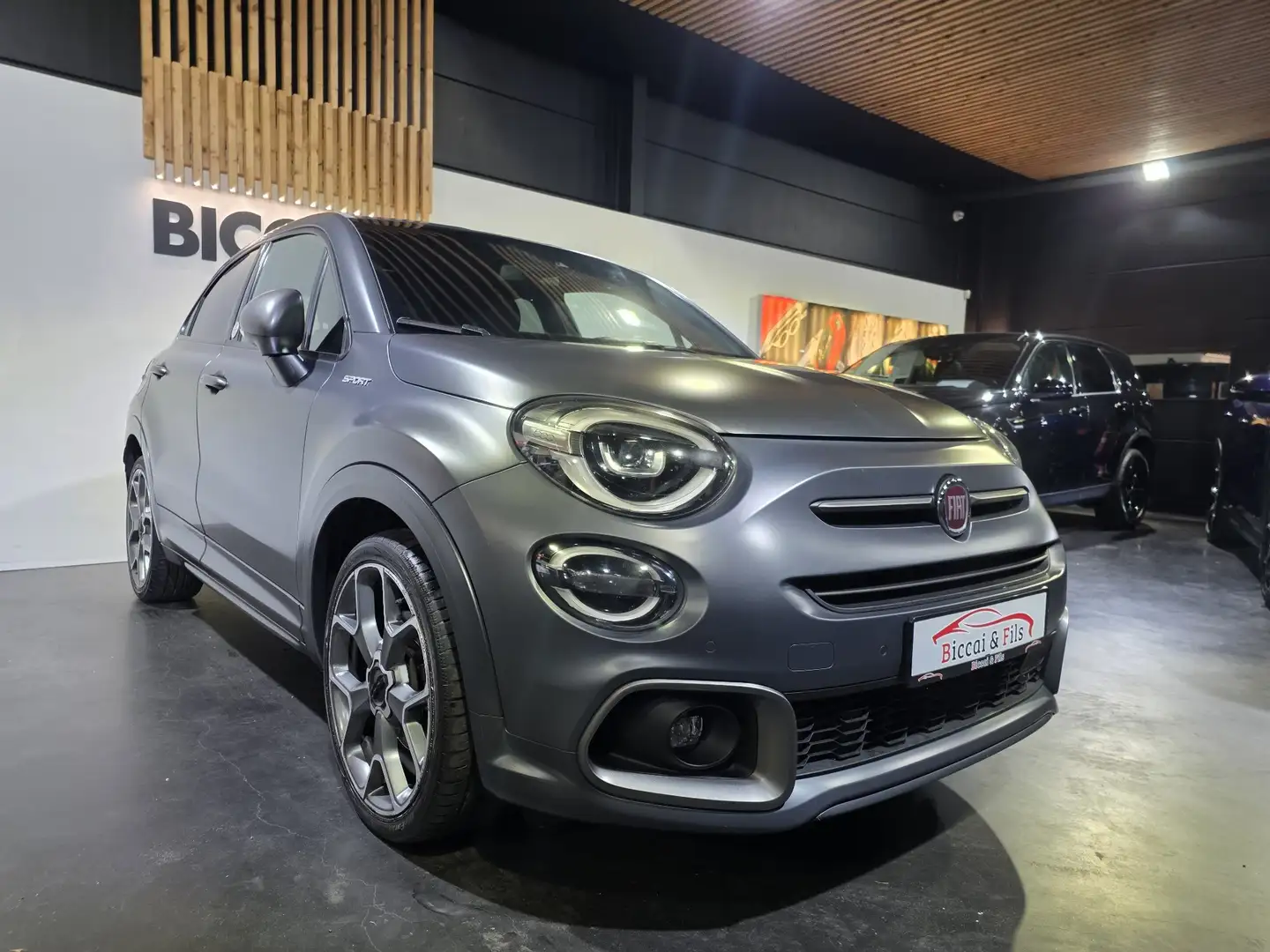 Fiat 500X 1.3 FireFly T4 SuperSport DCT Limited edition Gris - 2