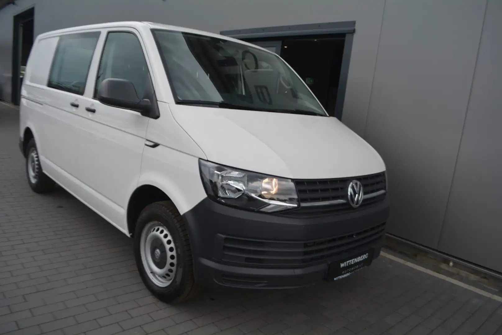 Volkswagen T6 Transporter Kasten-Fenster-2Sitzer-Heckklappe Weiß - 2