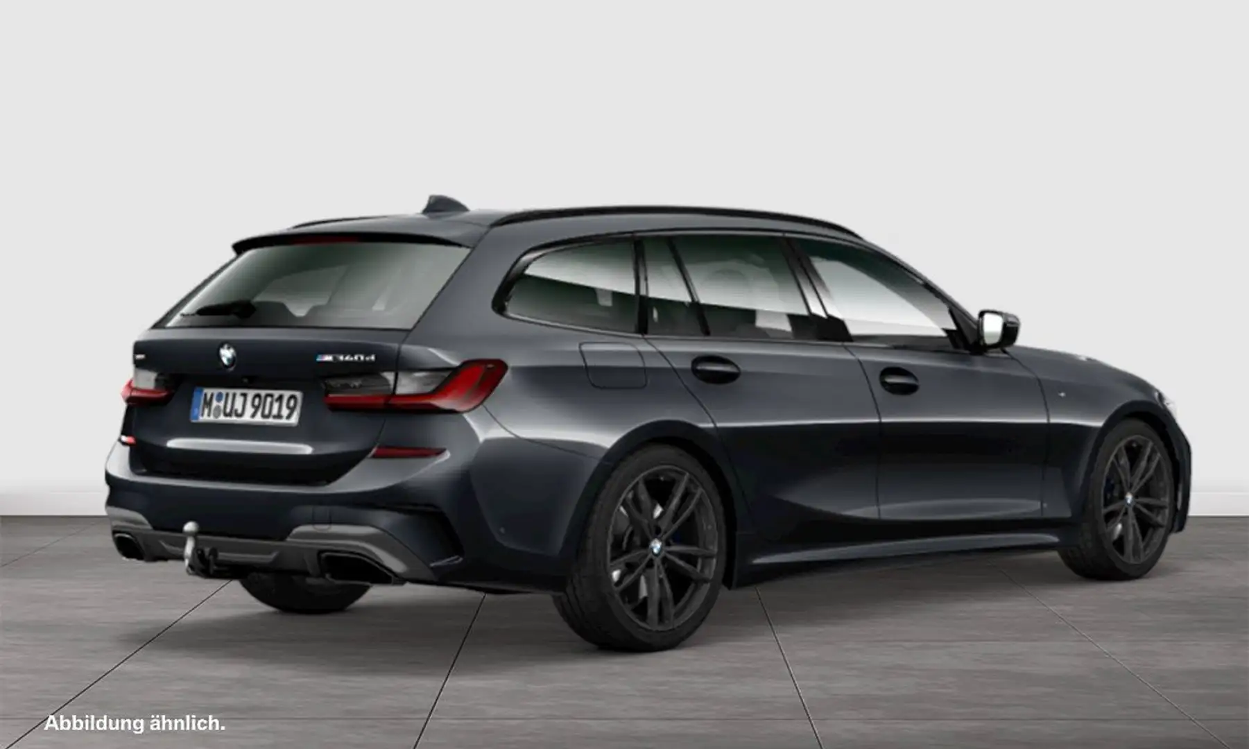 BMW 340 M340d xDrive M-Sport Aut Nav HuD Laser h&k AHK Gris - 2