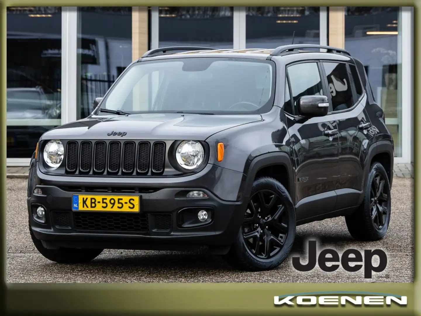 Jeep Renegade 1.6 E-TORQ BLACK LINE Grau - 1