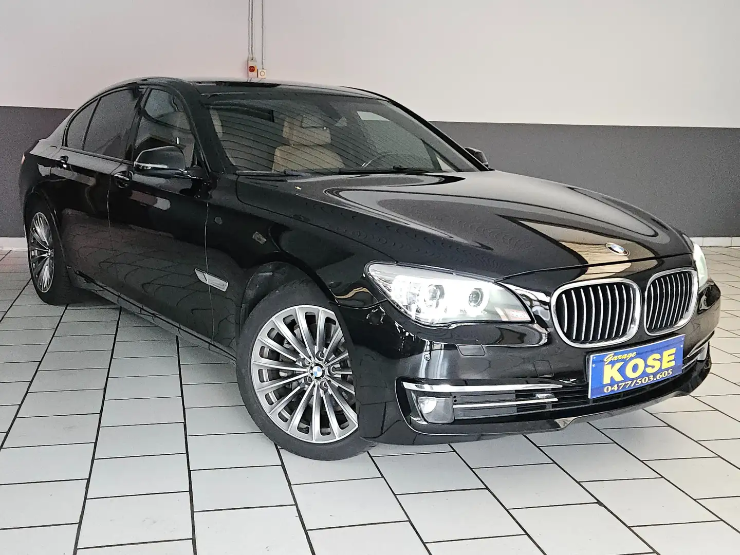 BMW 730 258CV CUIR//XENON//NAVI//BOITE AUTO//CAR-PASS Noir - 1