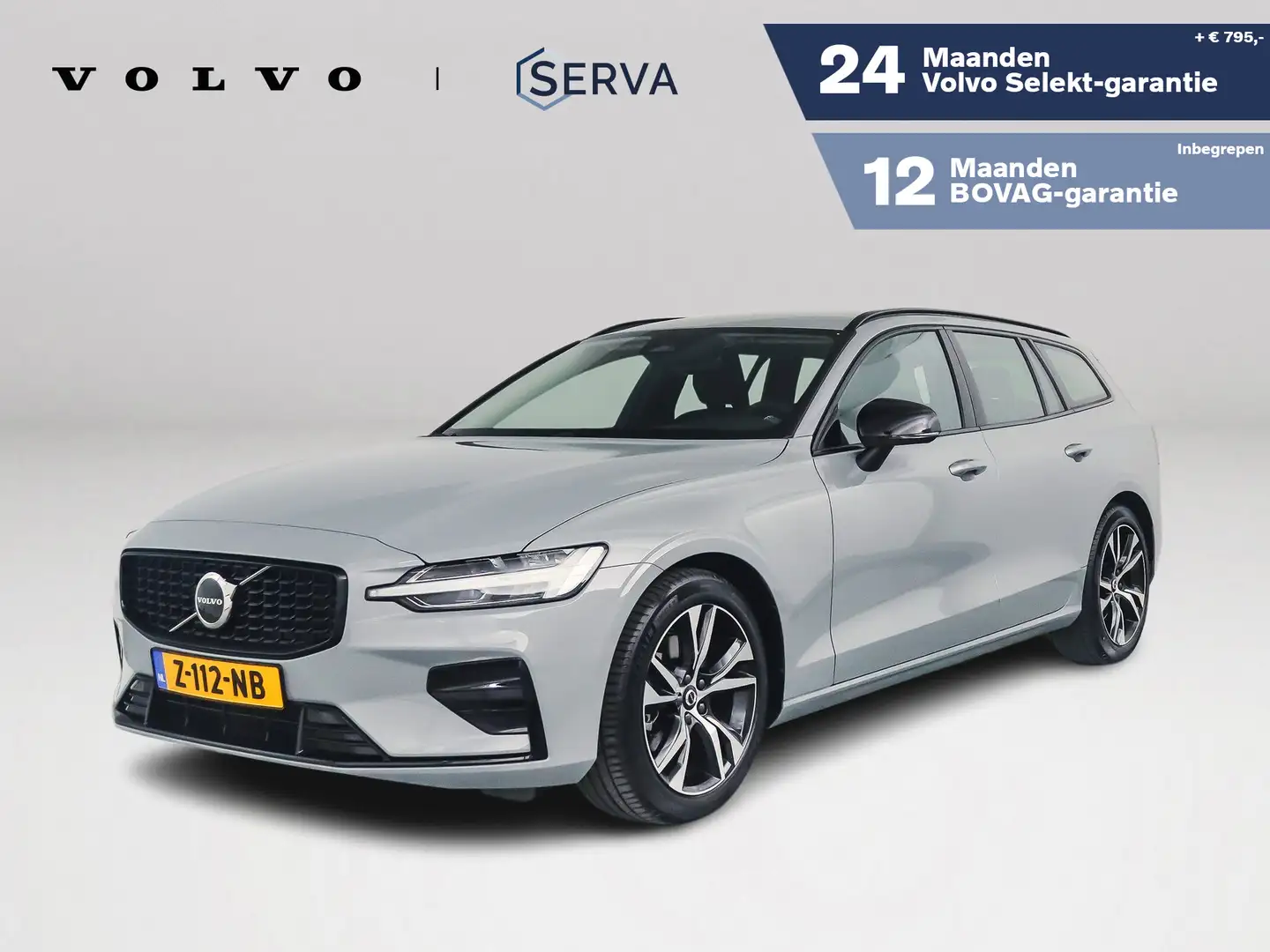 Volvo V60 B4 Aut. Plus Dark | Parkeercamera | Stoel- en stuu Grijs - 1
