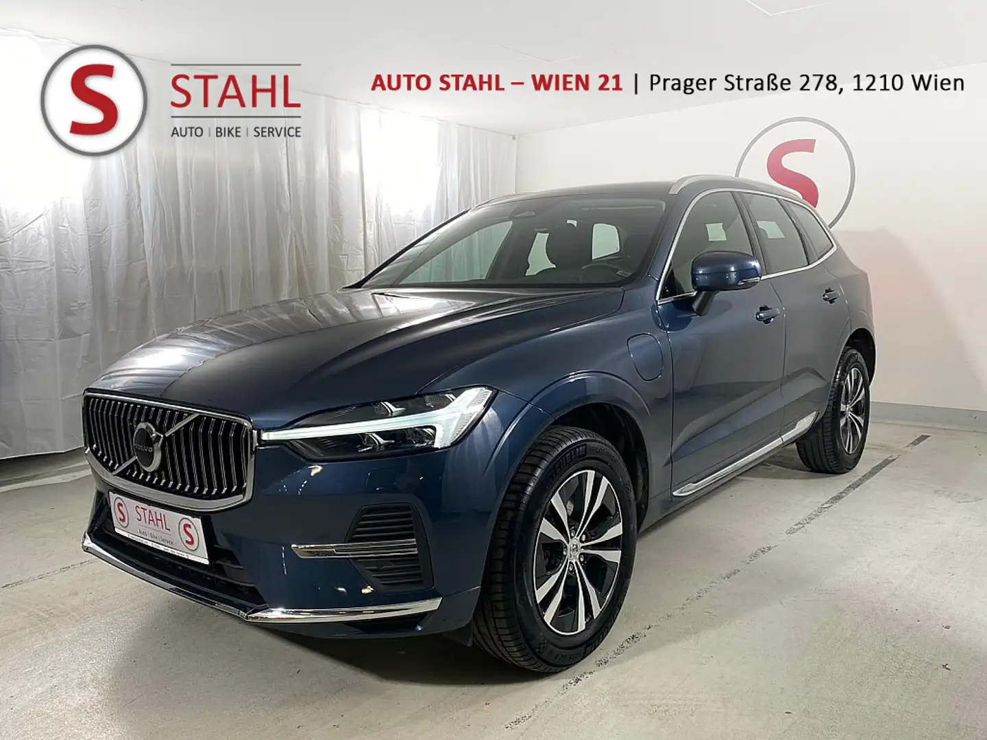Volvo XC60 T6 AWD Recharge PHEV Inscription Expression Gea... Blauw - 1