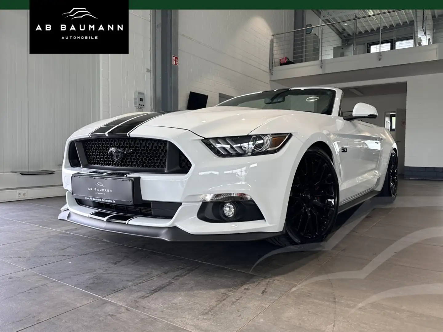 Ford Mustang GT Convertible *DT. FZG., RFK, SITZKLIMA* Wit - 1