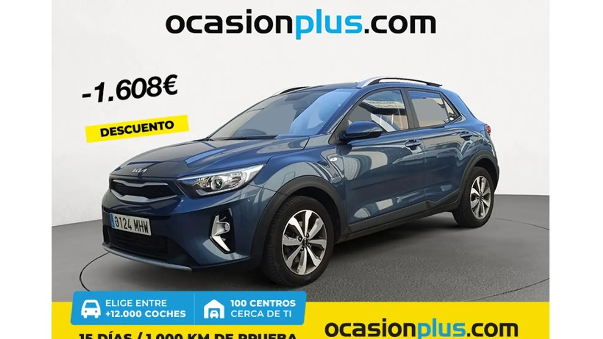 Kia Stonic 1.0 T-GDi Eco-Dynamic Concept 100 Blauw - 1