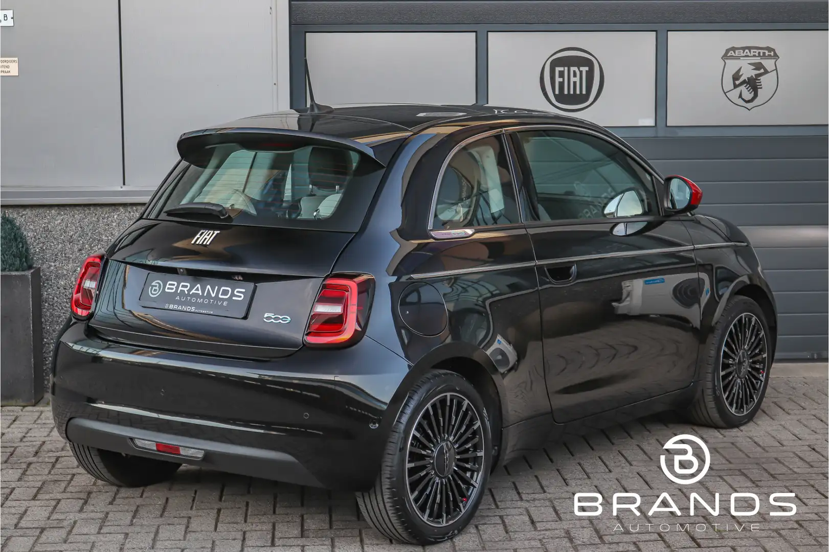 Fiat 500e La Prima Navi Clima Pano Leder LED Garantie Negro - 2