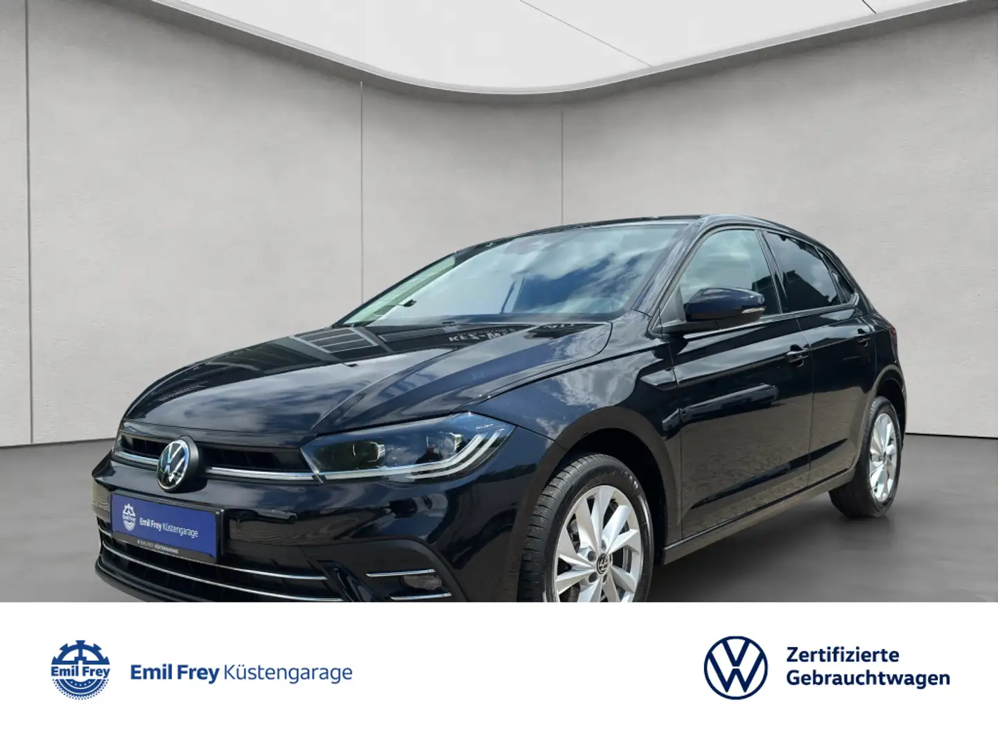 Volkswagen Polo 1.0 TSI Style NAVI SHZ MATRIX PDC APP Schwarz - 1