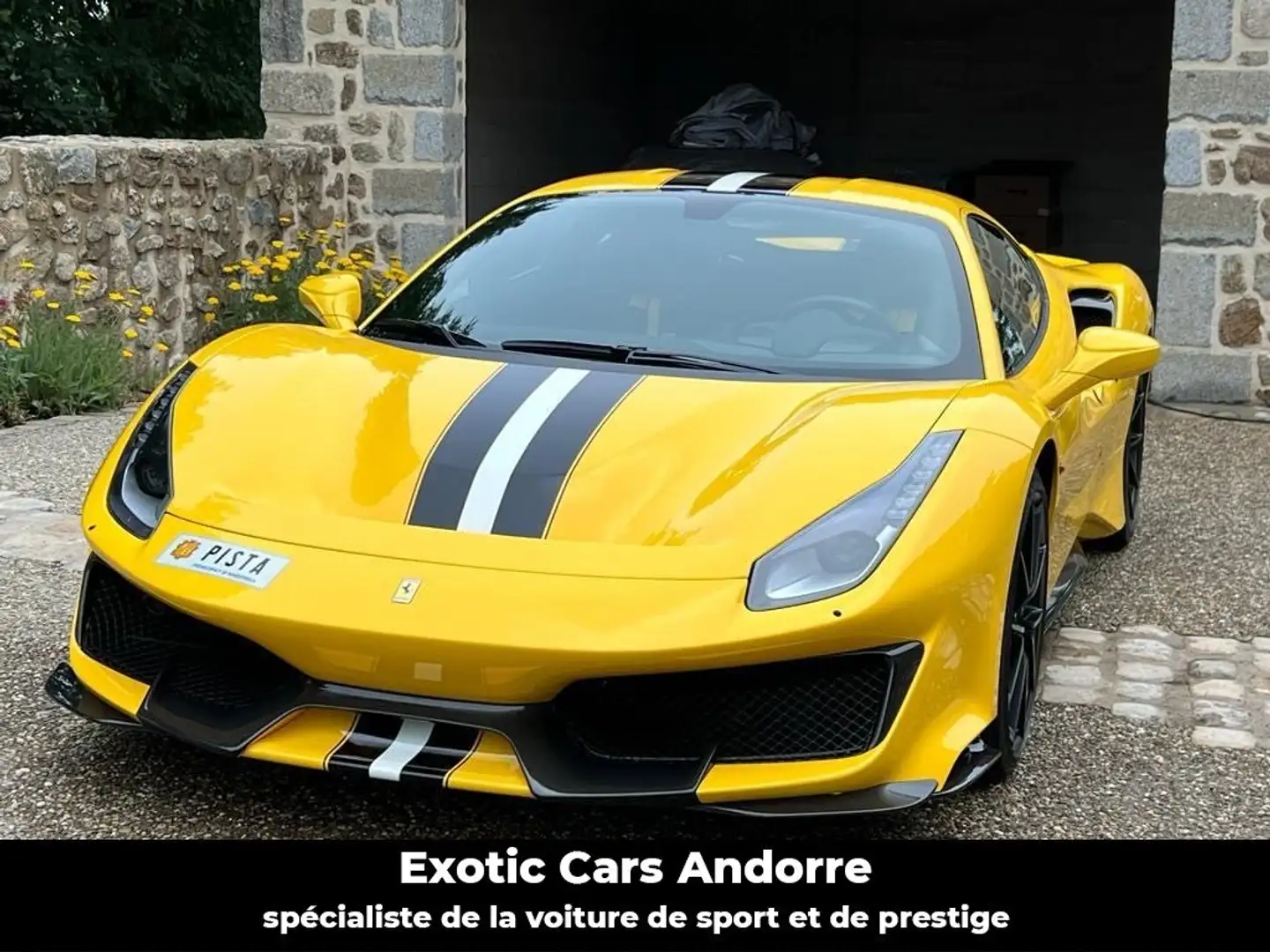 Ferrari 488 Pista 4.0 V8 720ch Жовтий - 1