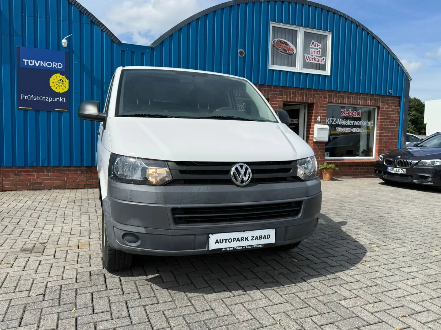 Volkswagen T5 Transporter Kasten Blanc - 1