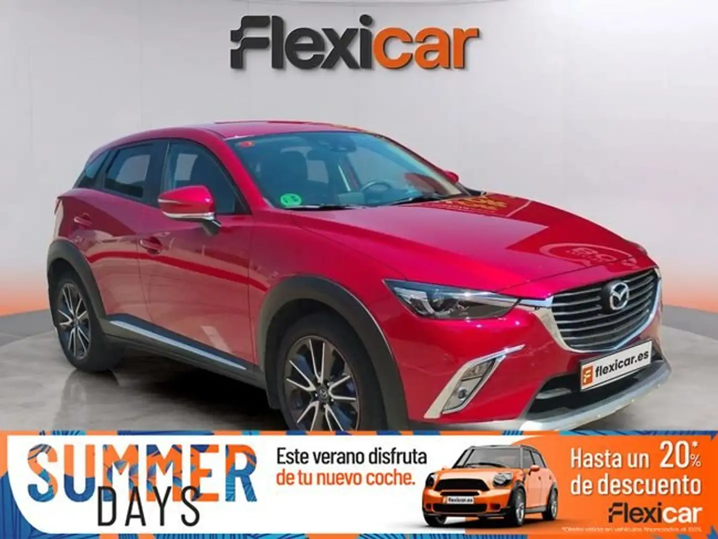 Mazda CX-3 2.0+SKY+GE+i-Eloo+Lux+Whi+Trav+4WD Rojo - 1